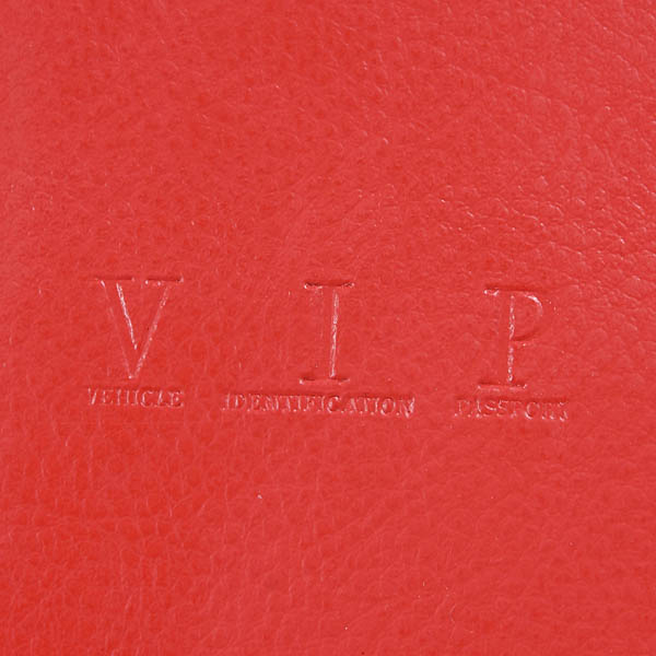 Ferrari Vehicle Identification Passport Leather Case
