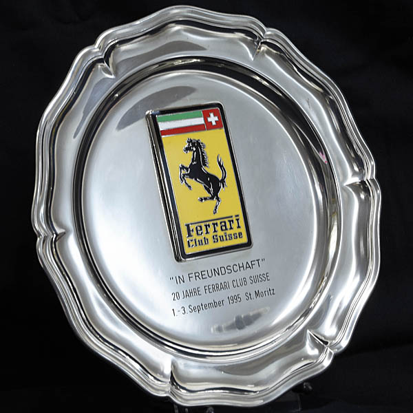 FERRARI CLUB SUISSE 20th Anni. Plate