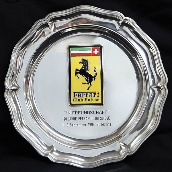 FERRARI CLUB SUISSE 20th Anni. Plate 