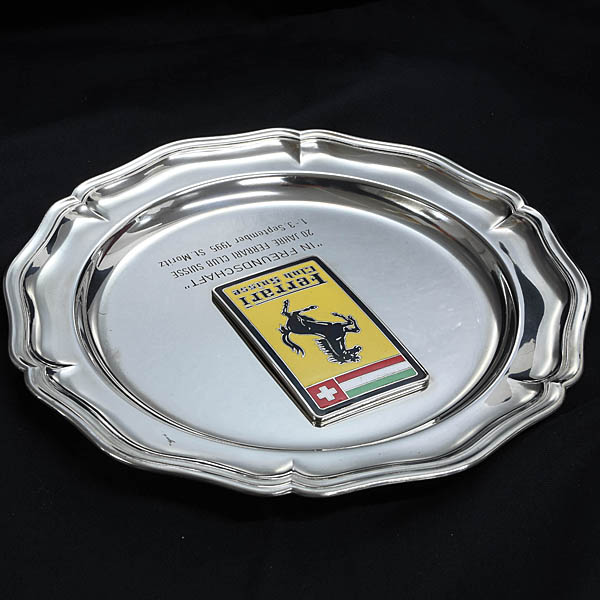 FERRARI CLUB SUISSE 20th Anni. Plate 