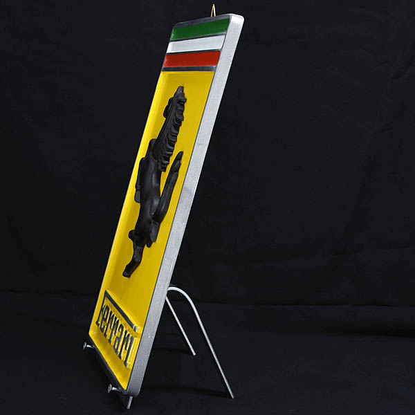 Ferrari Emblem Aluminium Object