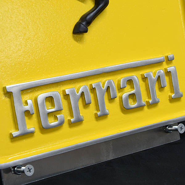 Ferrari Emblem Aluminium Object