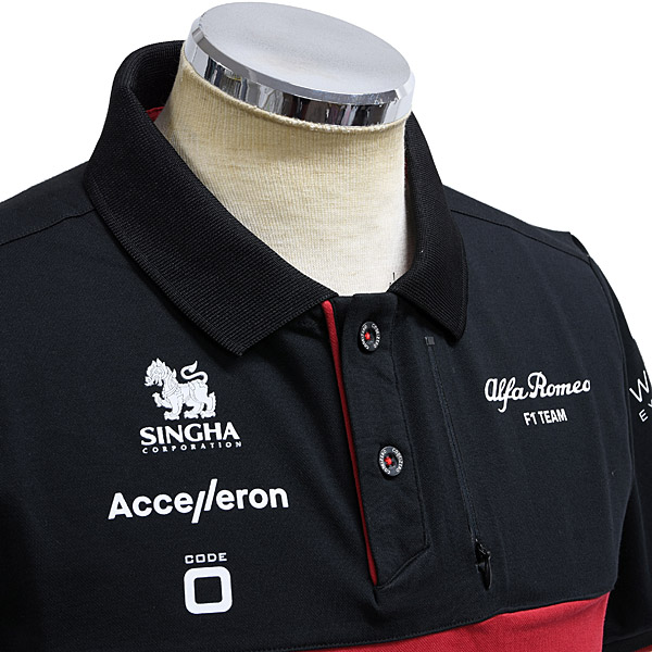 Alfa Romeo RACING 2023 Team Staff Polo Shirts