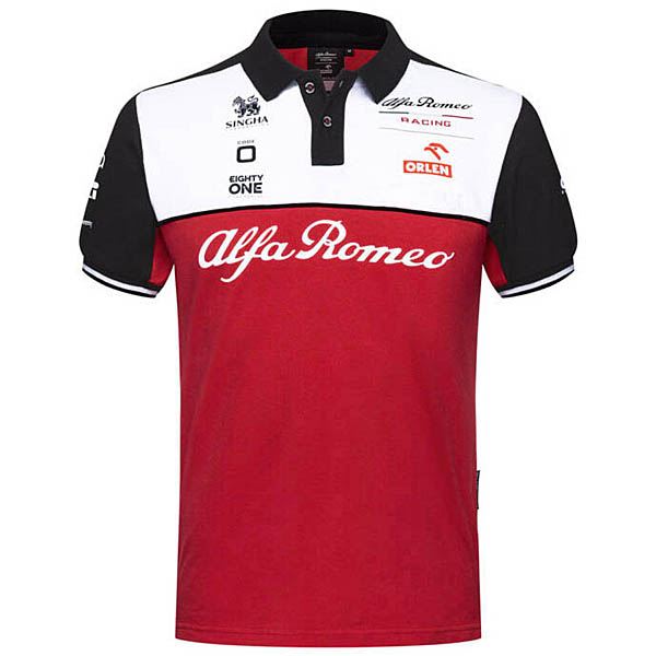 Alfa Romeo RACING 2021 Team Staff Polo Shirts