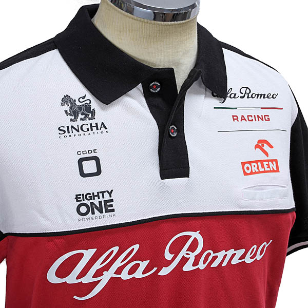 Alfa Romeo RACING 2021 Team Staff Polo Shirts