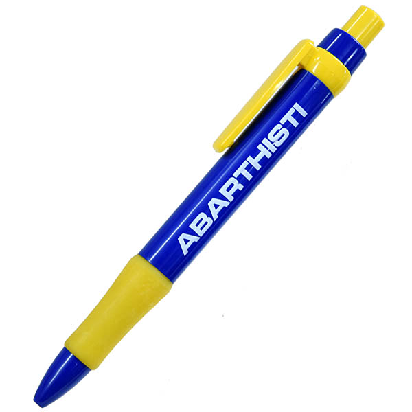 ABARTHISTI/Cinquecentisti Ball Point Pen (Blue/Yellow)