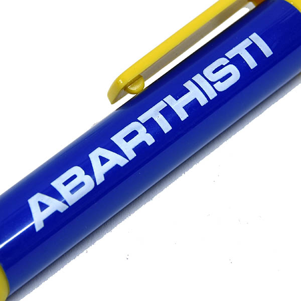 ABARTHISTI/Cinquecentisti Ball Point Pen (Blue/Yellow)