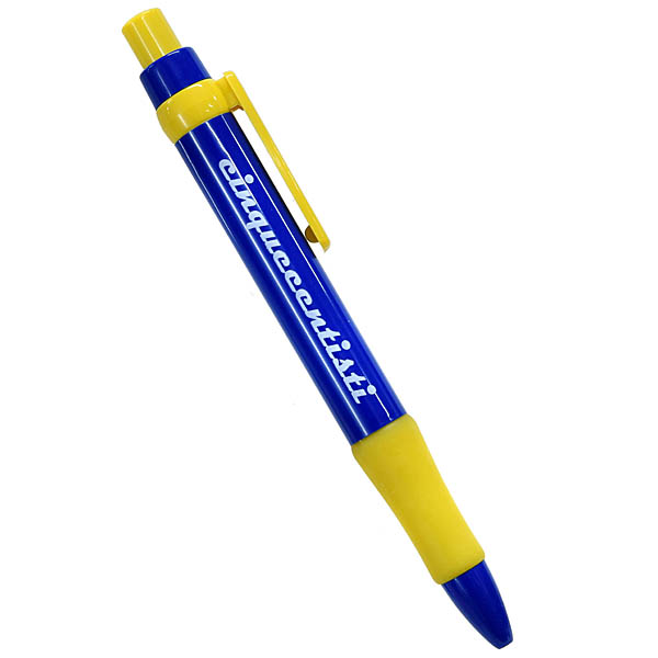 ABARTHISTI/Cinquecentisti Ball Point Pen (Blue/Yellow)