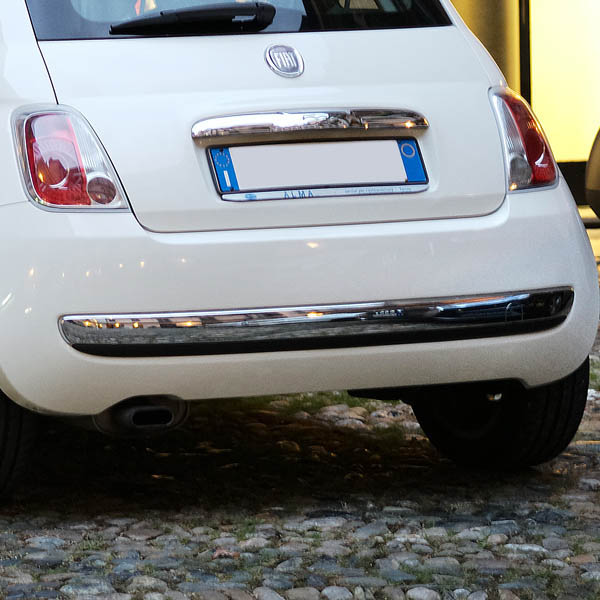 Rear Bumper Chrome Molding 