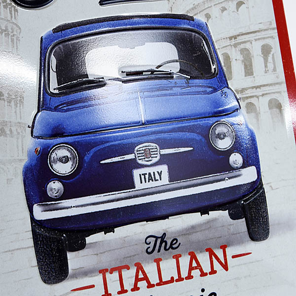 FIAT Official Nuova500 Signboard -Italian Classic-