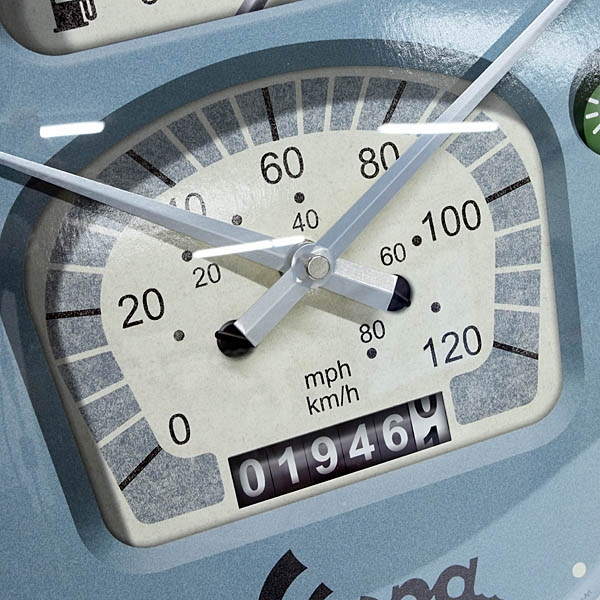 Vespa Official Meter Wall Clock