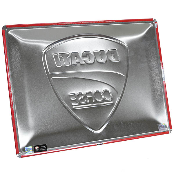 DUCATI Official Signboard -DUCATI CORSE-