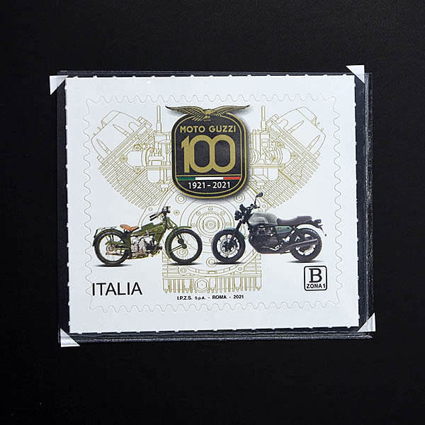 MOTO GUZZI Official 100th Anniversary Memorial Stamp Set by Poste Italiane