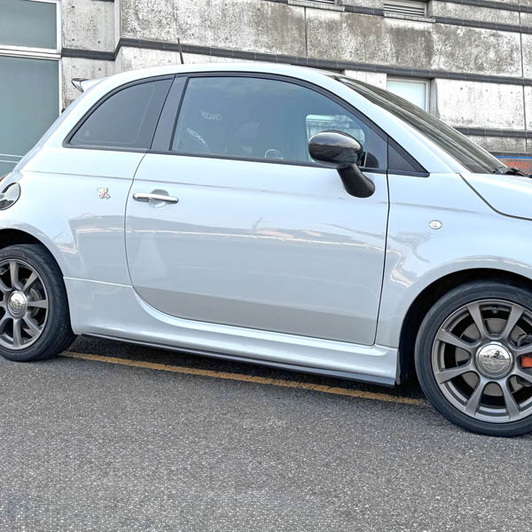  Side skirt for ABARTH595 /595/695 by Maestro (Carbon)