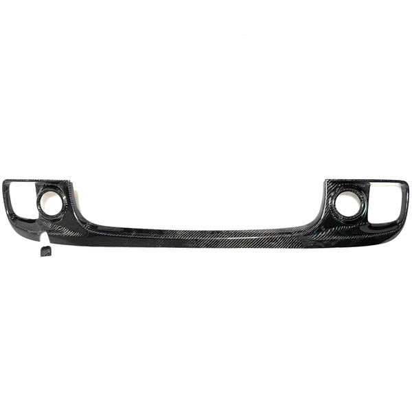 ABARTH500 Front Bumper Garnish by Maestro (Carbon/Color/Unpainted)