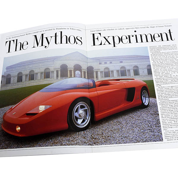 Pininfarina Ferrari Mythos Concept - brochure (1989)