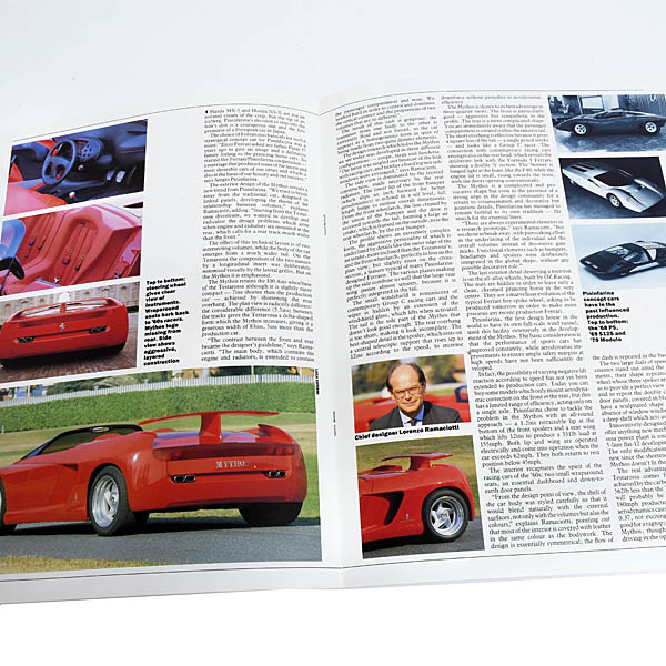 Pininfarina Ferrari Mythos Concept - brochure (1989)