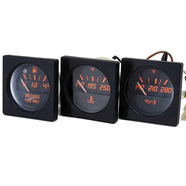 Ferrari Genuine Testarossa Meter Set (Oil/Water/Fuel)