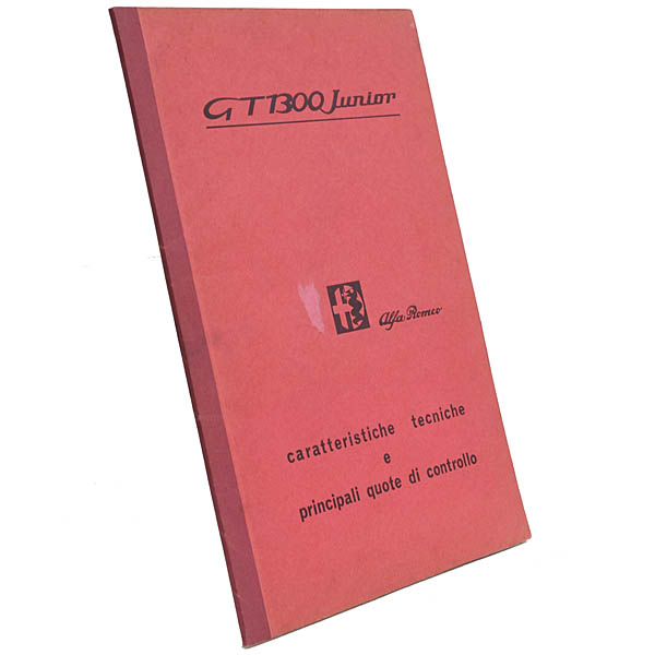 Alfa Romeo Giulia1300GT Junior Technical Manual