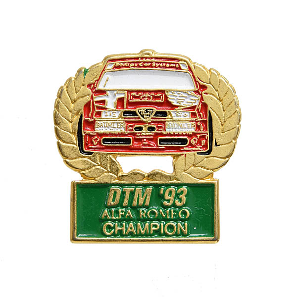 Alfa Romeo155 DTM93 Champion Pin badge 