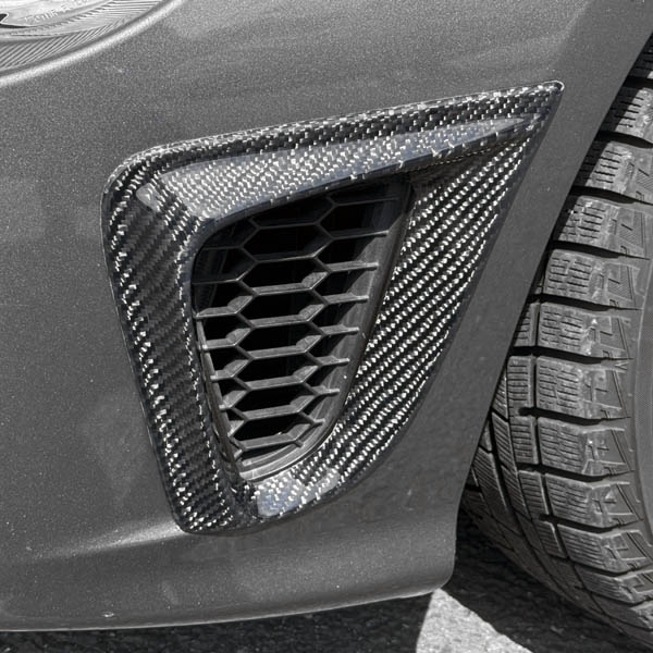 ABARTH500(シリーズ4)用サイドインタークーラーダクト by Maestro (カーボン/カラー/未塗装)