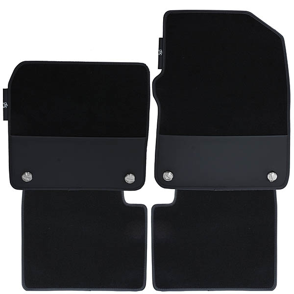 ABARTH Genuine 500/595 Floor Mats Black (for AT Right-hand Drive Vehicles)