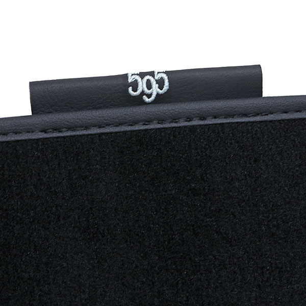 ABARTH Genuine 500/595 Floor Mats Black (for AT Right-hand Drive Vehicles)