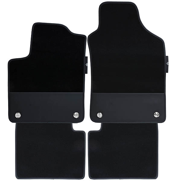 ABARTH Genuine 500/595 Floor Mats Black (for MT Left-hand Drive Vehicles)
