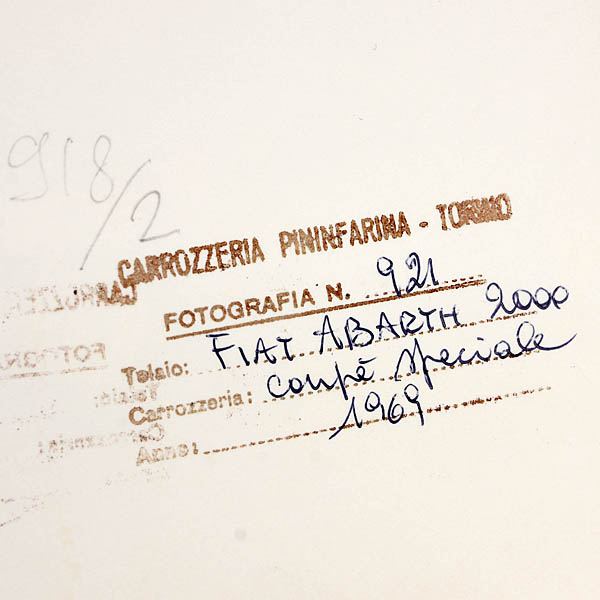 FIAT ABARTH 2000 COUPE PININFARINA 1969ꥸʥե3å
