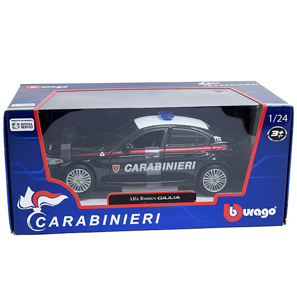 1/24 Alfa Romeo GIULIA Carabinieri Miniature Model