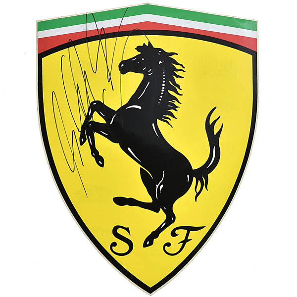 Ferrari M.Schumacher signed SF sticker