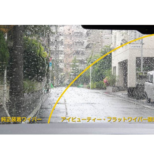 Ultra Water-Repellent Wiper Blade Set by BELLOF for FIAT500/500e ABARTH595