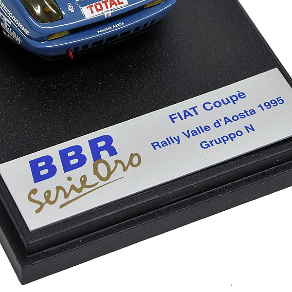 1/43 FIAT COUPE Rally Valle d'aosta1995�ߥ˥��奢��ǥ� by BBR serie Oro