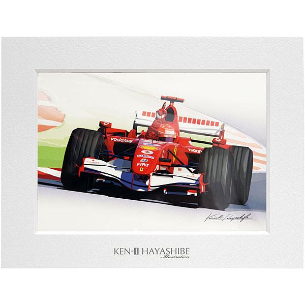 Ferrari 248F1Illustration typeA Kenichi Hayashibe