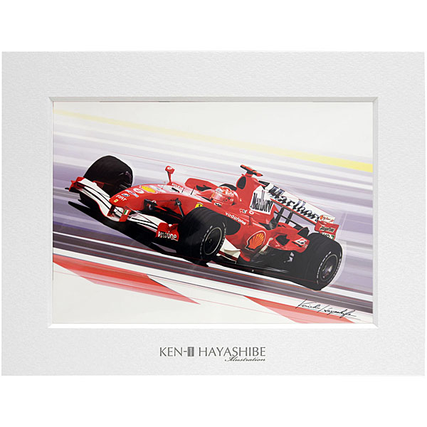 Ferrari 248F1Illustration typeB Kenichi Hayashibe