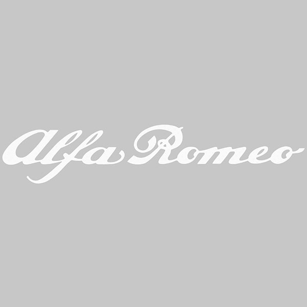 Alfa Romeoロゴステッカー(切り抜きタイプ/450mm) 