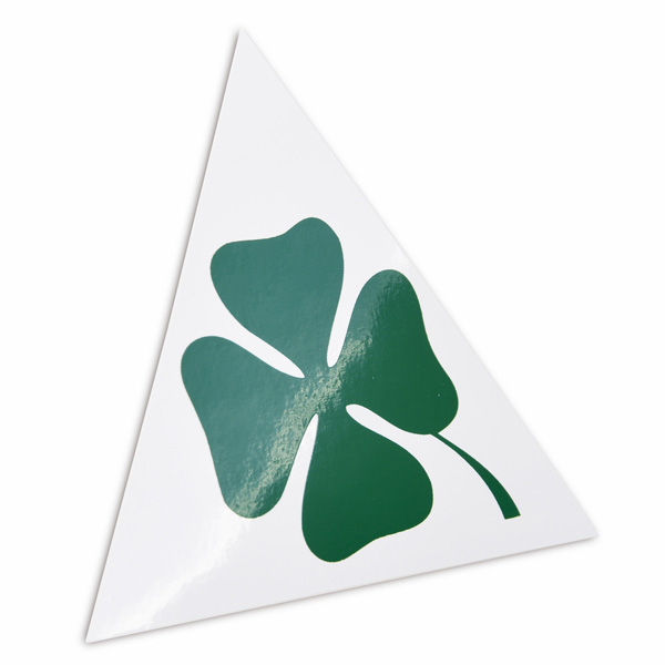 Alfa Romeo Quadrifoglio Sticker (Triangle)