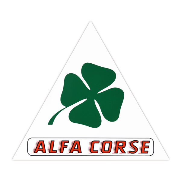 Alfa Corse Sticker (Triangle/M)