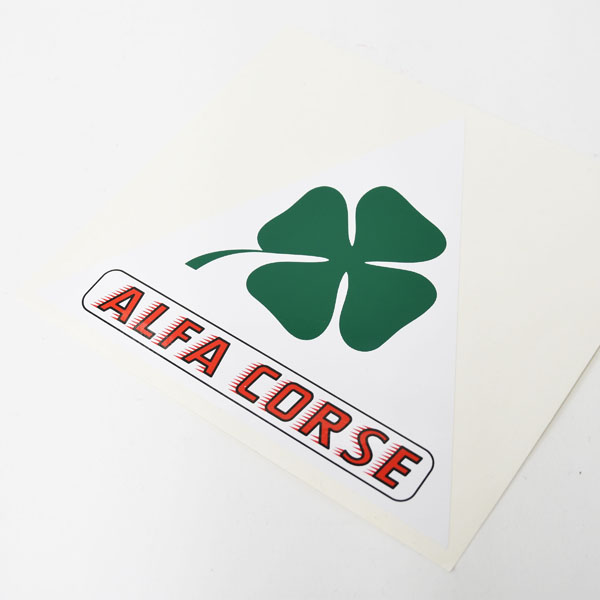 Alfa Corse Sticker (Triangle/L)