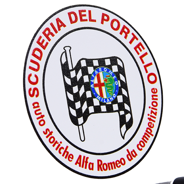 Alfa Romeo Portello Sticker (Round)