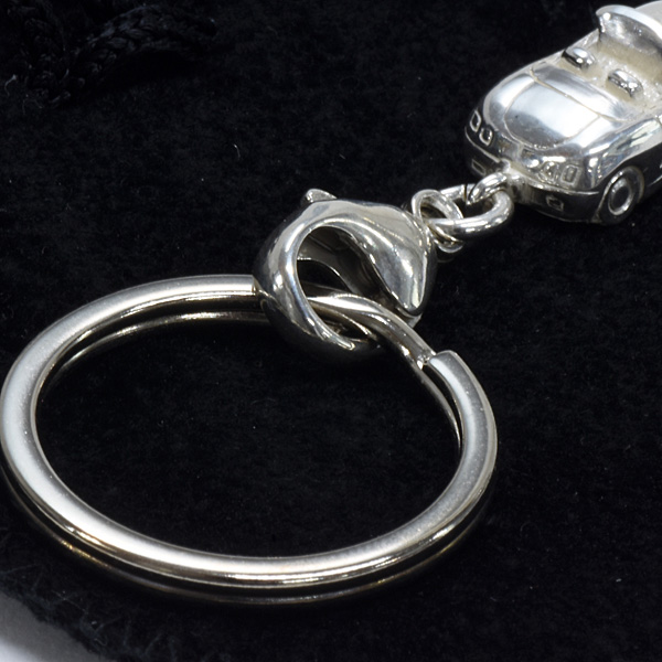 FIAT Barchetta  Sterling Silver Keyring