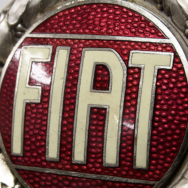 Fiat純正 Oldエンブレム 七宝 レッド イタリア自動車雑貨店 イタリア車のパーツとグッズの公式オンラインショップ