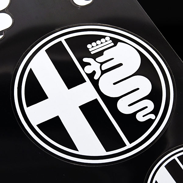 Alfa Romeo Stickers set(White)