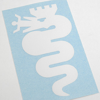 Alfa Romeo Snake Sticker (100mm/die cut)