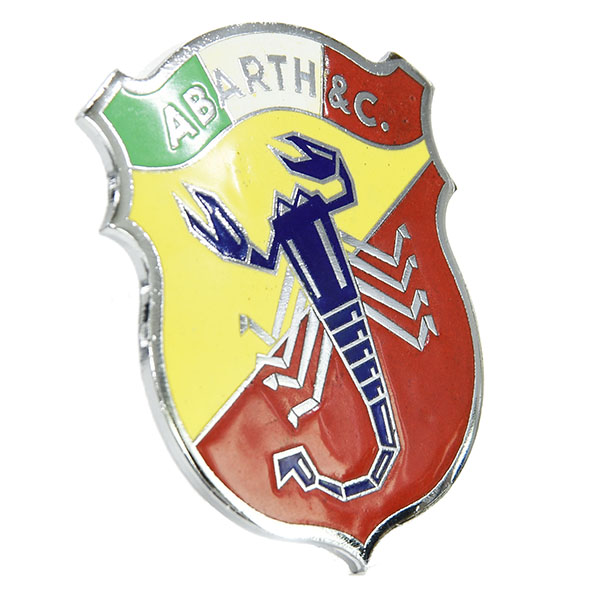 ABARTH&C Emblem (Vertical Tricolor/Cloisonne)F