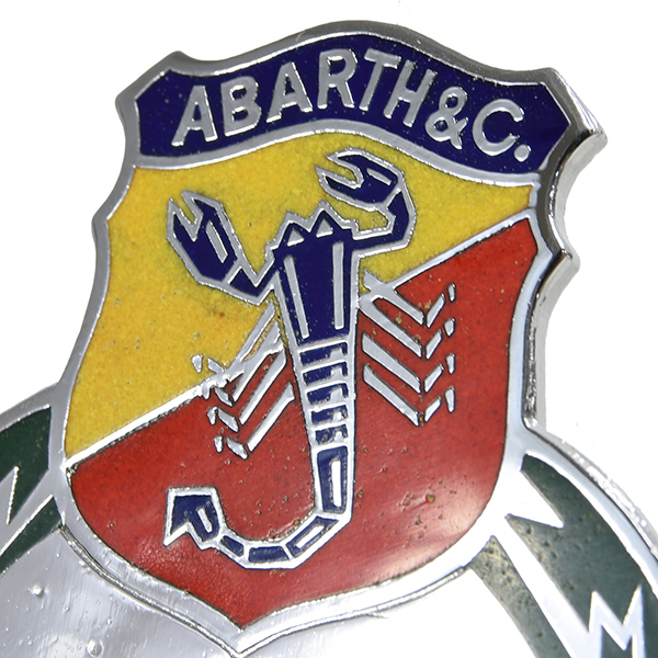 ABARTH CAMPIONE DEL MONDO Emblem(Cloisonne)(Type-B) 
