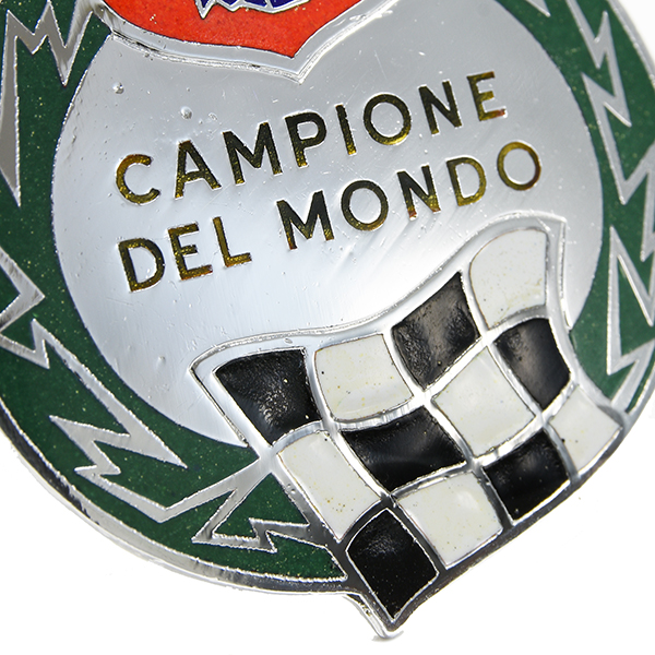 ABARTH CAMPIONE DEL MONDO Emblem(Cloisonne)(Type-B) 