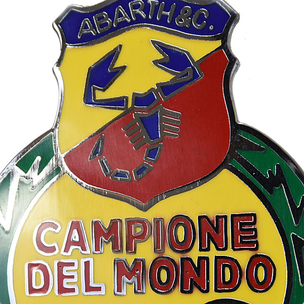 ABARTH CAMPIONE DEL MONDO Emblem(Enamel)(Type-C) 