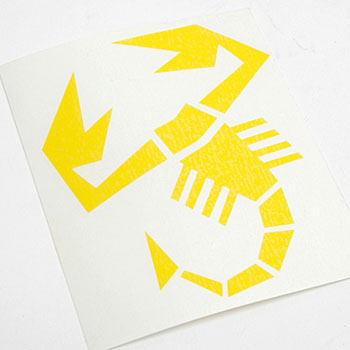 ABARTH (Scorpion) Sticker (Small)