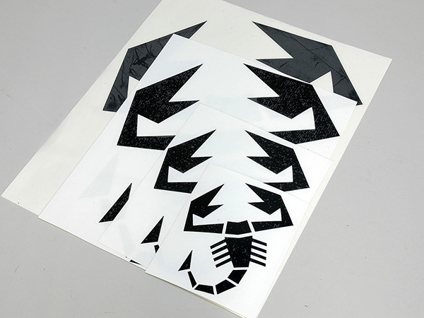 ABARTH (Scorpion) Sticker (Small)